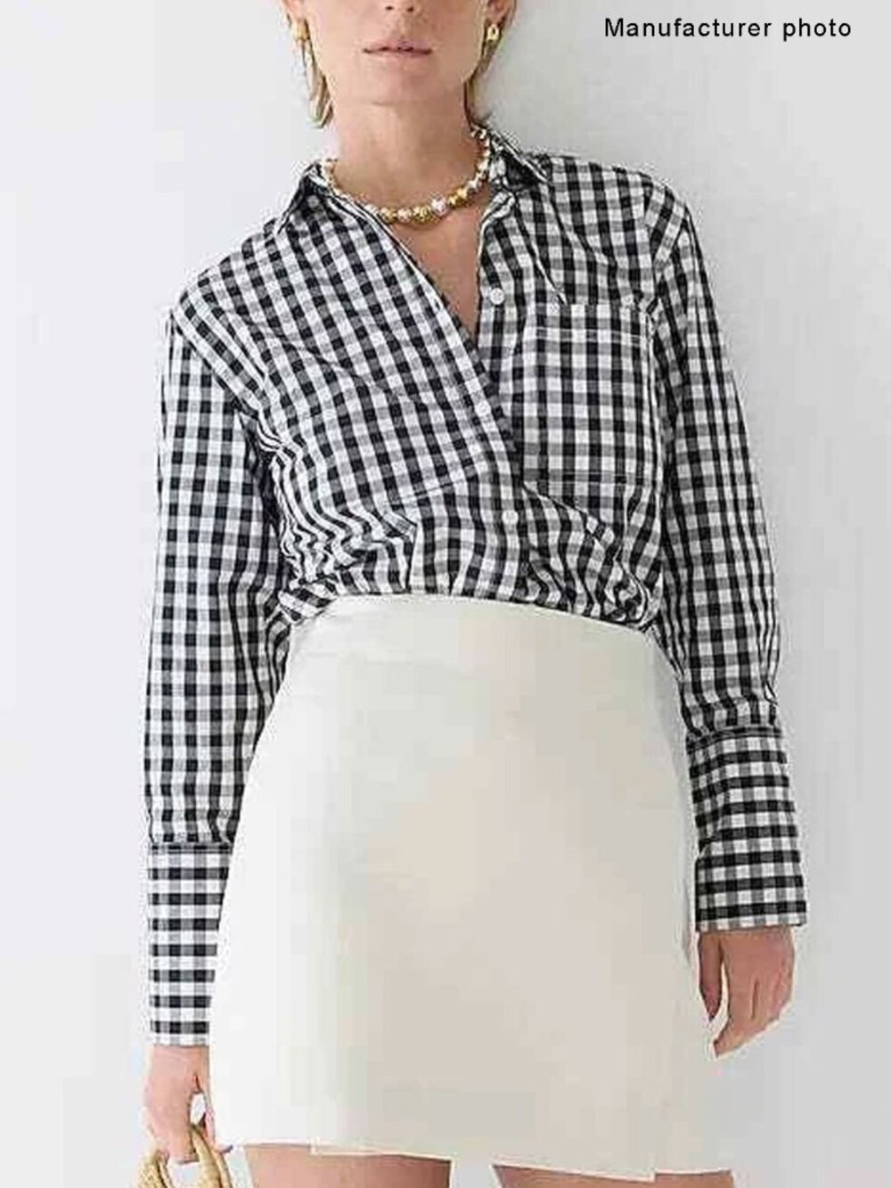 J. Crew Garcon Shirt in Gingham Cotton Poplin - Picture 11 of 11